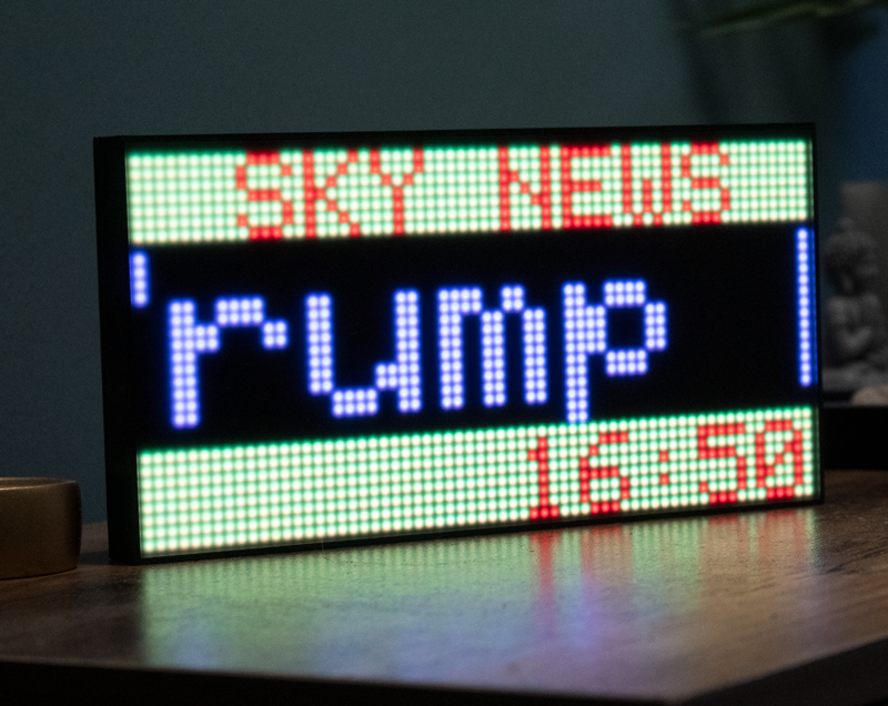 News Ticker preview